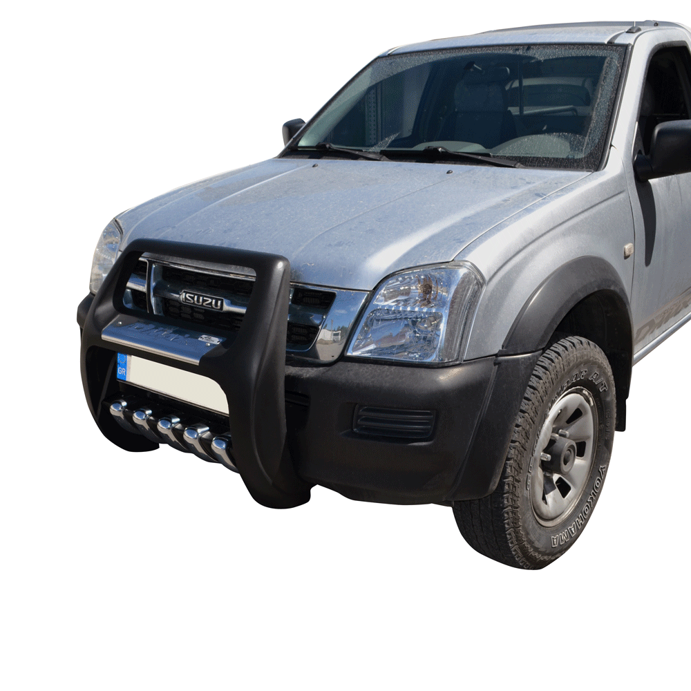 ΕΜΠΡΟΣΘΙΟΣ ΠΡΟΦ/ΡΑΣ (BULL-BAR) ΜΕ ΠΟΔΙΑ PRE 109 ISUZU D-MAX 2007+