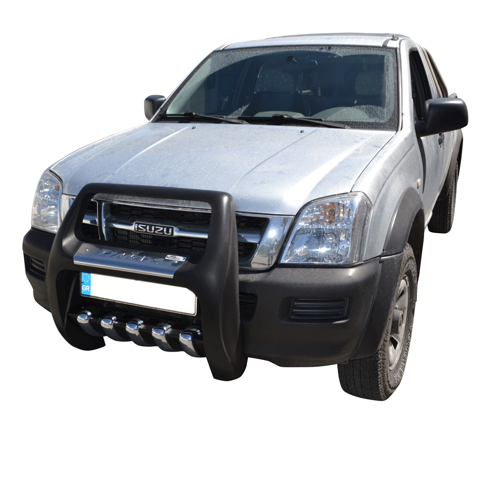 ΕΜΠΡΟΣΘΙΟΣ ΠΡΟΦ/ΡΑΣ (BULL-BAR) ΜΕ ΠΟΔΙΑ PRE 109 ISUZU D-MAX 2007+