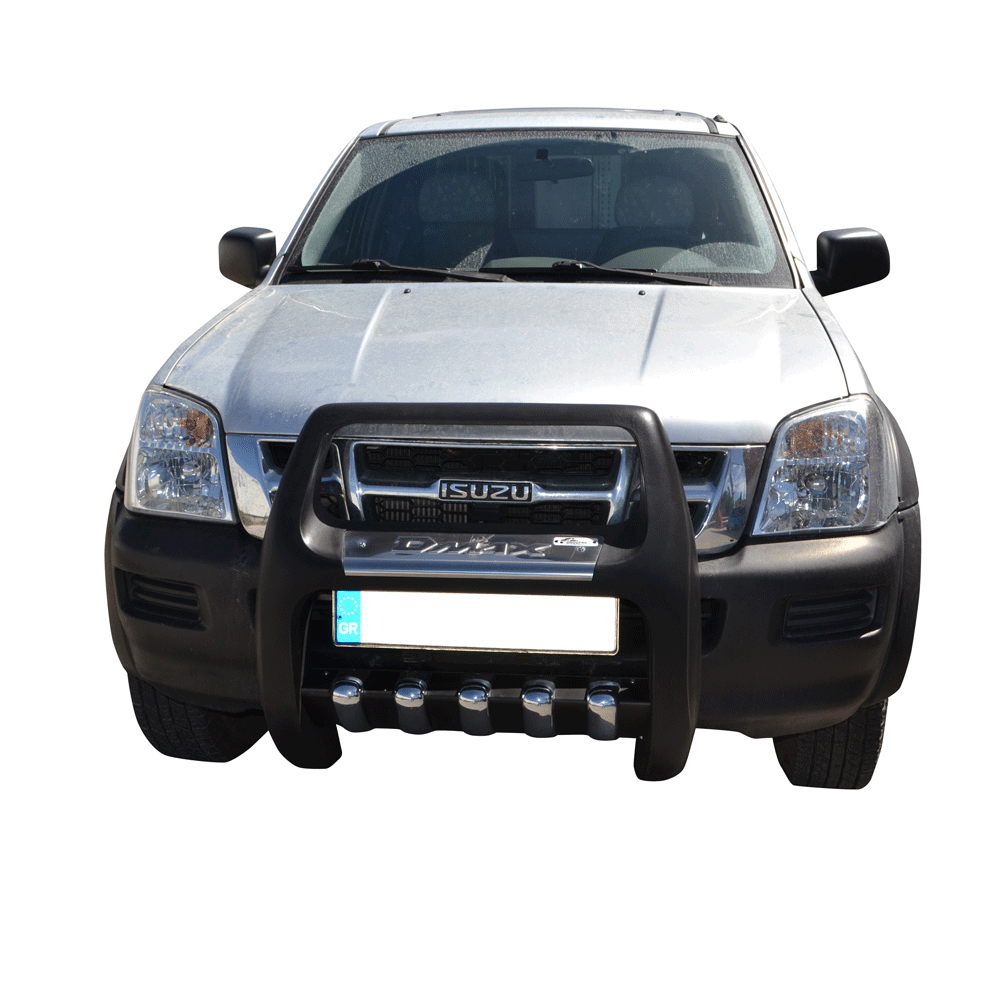 ΕΜΠΡΟΣΘΙΟΣ ΠΡΟΦ/ΡΑΣ (BULL-BAR) ΜΕ ΠΟΔΙΑ PRE 109 ISUZU D-MAX 2007+