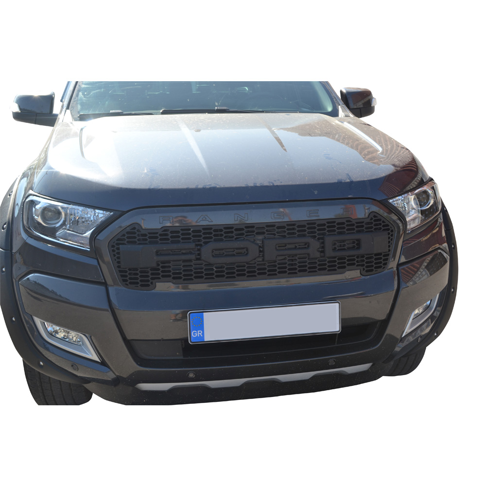 ΓΡΙΛΙΑ ΜΑΣΚΑΣ ΜΑΥΡΗ GRILLE 807 FORD RANGER T7 2017+