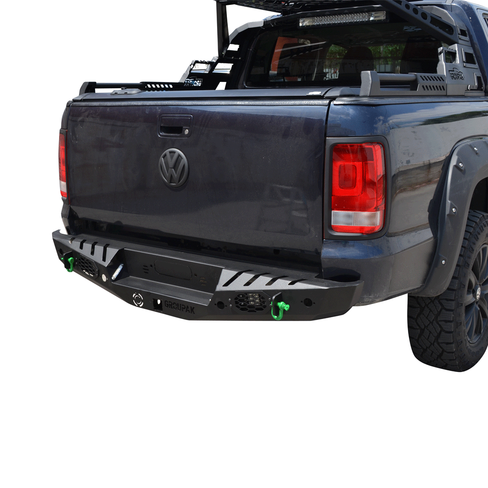 ΟΠΙΣΘΙΟΣ ΠΡΟΦΥΛΑΚΤΗΡΑΣ ΜΑΥΡΟΣ PRO 470BL VW AMAROK 2010+&2017+