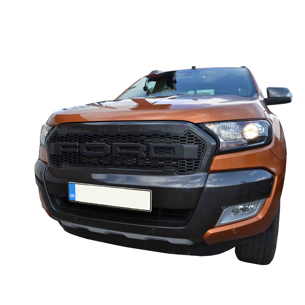 ΓΡΙΛΙΑ ΜΑΣΚΑΣ ΜΑΥΡΗ GRILLE 807 FORD RANGER T7 2017+