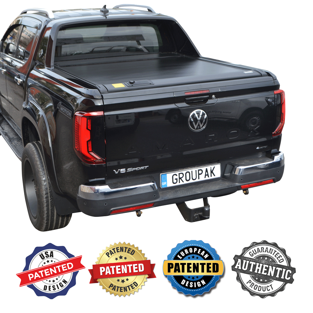 ΚΑΠΑΚΙ ΚΑΡΟΤΣΑΣ ΡΟΛΟ ΑΛΟΥΜΙΝΙΟΥ TEK 2 MAX 9080 ROLL VW AMAROK AVENTURA 2023+