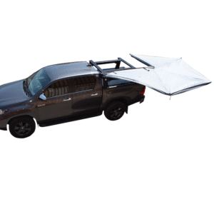 ROLL-BAR ΣΚΗΝΗΣ ΚΑΙ ΠΟΛΛΑΠΛΩΝ ΕΦΑΡΜΟΓΩΝ ΜΕ ΠΛΑΪΝΗ ΤΕΝΤΑ ΣΚΙΑΣΗΣ 270 ΜΟΙΡΕΣ RB 418 TENT+WA03-270-FAST FIAT FULLBACK 2016+