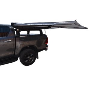 ROLL-BAR ΣΚΗΝΗΣ ΚΑΙ ΠΟΛΛΑΠΛΩΝ ΕΦΑΡΜΟΓΩΝ ΜΕ ΠΛΑΪΝΗ ΤΕΝΤΑ ΣΚΙΑΣΗΣ 270 ΜΟΙΡΕΣ RB 418 TENT+WA03-270-FAST TOYOTA HILUX REVO 2016+ & HILUX 2021+