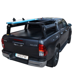 ΚΑΠΑΚΙ ΚΑΡΟΤΣΑΣ ΡΟΛΟ ΑΛΟΥΜΙΝΙΟΥ ΜΕ ROLL-BAR ΣΚΗΝΗΣ ΚΑΙ ΠΟΛΛΑΠΛΩΝ ΕΦΑΡΜΟΓΩΝ TEK 2 MAX 9080 ROLL+RB 418 TOYOTA HILUX REVO 2016+ & HILUX 2021+