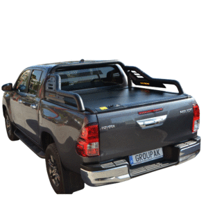 ΚΑΠΑΚΙ ΚΑΡΟΤΣΑΣ ΡΟΛΟ ΑΛΟΥΜΙΝΙΟΥ ΜΕ SPORT ROLL-BAR TEK 2 MAX 9080 ROLL+RB 424BL TOYOTA HILUX REVO 2016+ & HILUX 2021+