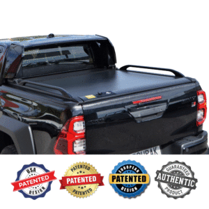 ΚΑΠΑΚΙ ΚΑΡΟΤΣΑΣ ΡΟΛΟ ΑΛΟΥΜΙΝΙΟΥ ΜΕ ΚΟΥΠΑΣΤΕΣ ΚΑΙ ΕΙΔΙΚΟΥΣ ΑΝΤΑΠΤΟΡΕΣ ΑΠΟ ΑΛΟΥΜΙΝΙΟ ΓΙΑ ΤΟ ΕΡΓΟΣΤΑΣΙΑΚΟ ROLL-BAR ΤΗΣ TOYOTA