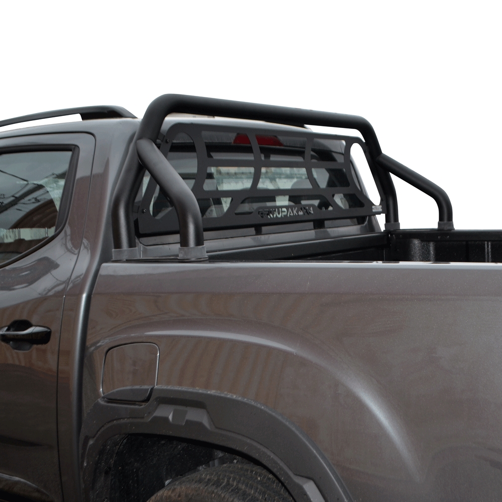 ROLL-BAR BLACK-INOX ME ΑΨΙΔΑ RB 405BL-INOX MAXUS T60 2023+/ MAXUS T60 MAX PLUS 2025+