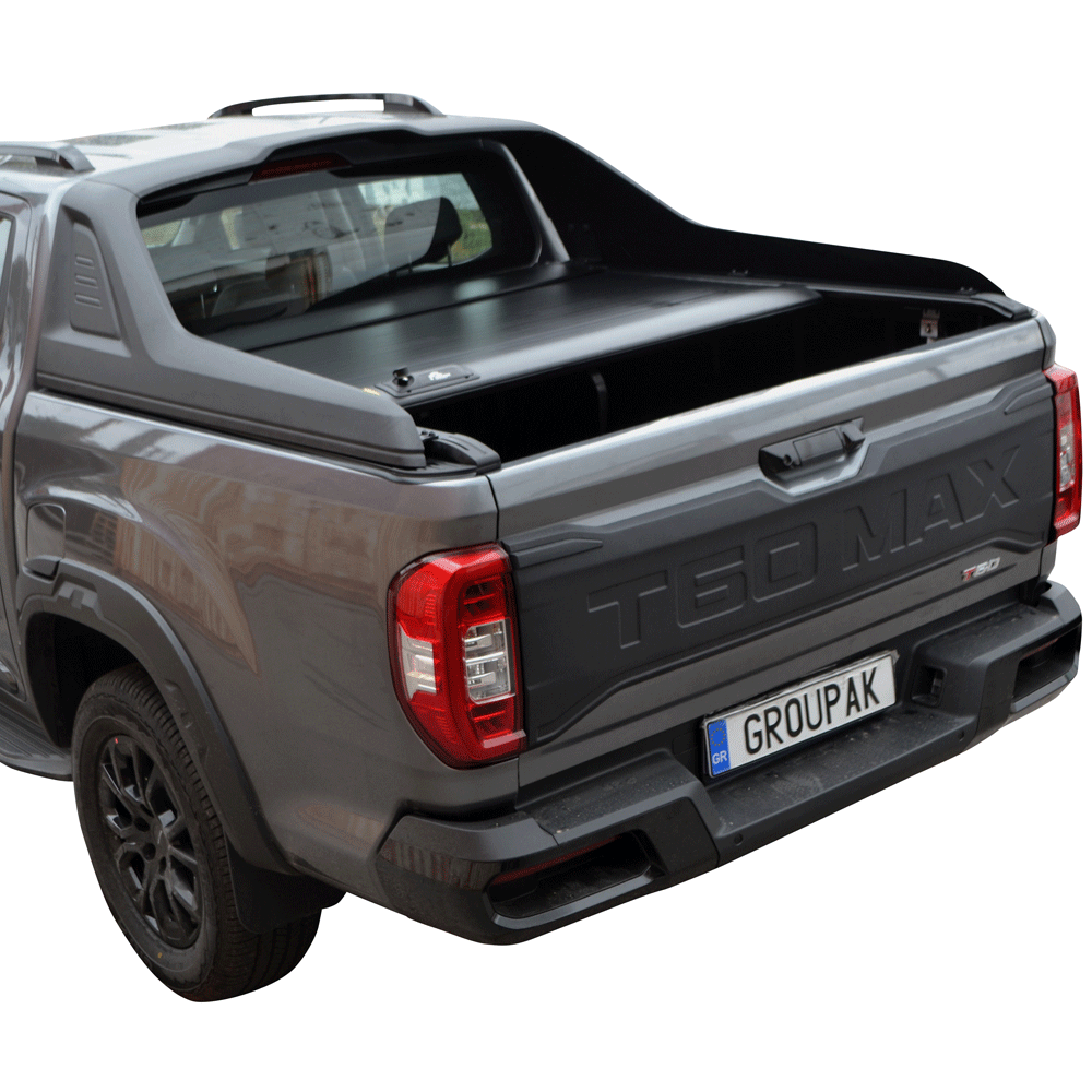 ΚΑΠΑΚΙ ΚΑΡΟΤΣΑΣ ΡΟΛΟ ΑΛΟΥΜΙΝΙΟΥ ΜΕ ΕΙΔΙΚΟΥΣ ΑΝΤΑΠΤΟΡΕΣ ΑΠΟ ΑΛΟΥΜΙΝΙΟ ΓΙΑ ΤΟ ΕΡΓΟΣΤΑΣΙΑΚΟ ROLL-BAR ΤΗΣ MAXUS