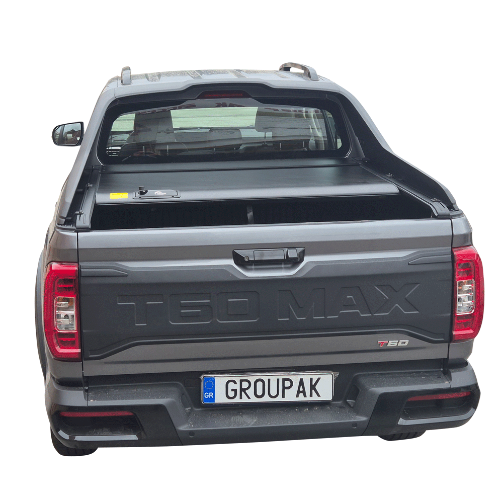 ΚΑΠΑΚΙ ΚΑΡΟΤΣΑΣ ΡΟΛΟ ΑΛΟΥΜΙΝΙΟΥ ΜΕ ΕΙΔΙΚΟΥΣ ΑΝΤΑΠΤΟΡΕΣ ΑΠΟ ΑΛΟΥΜΙΝΙΟ ΓΙΑ ΤΟ ΕΡΓΟΣΤΑΣΙΑΚΟ ROLL-BAR ΤΗΣ MAXUS