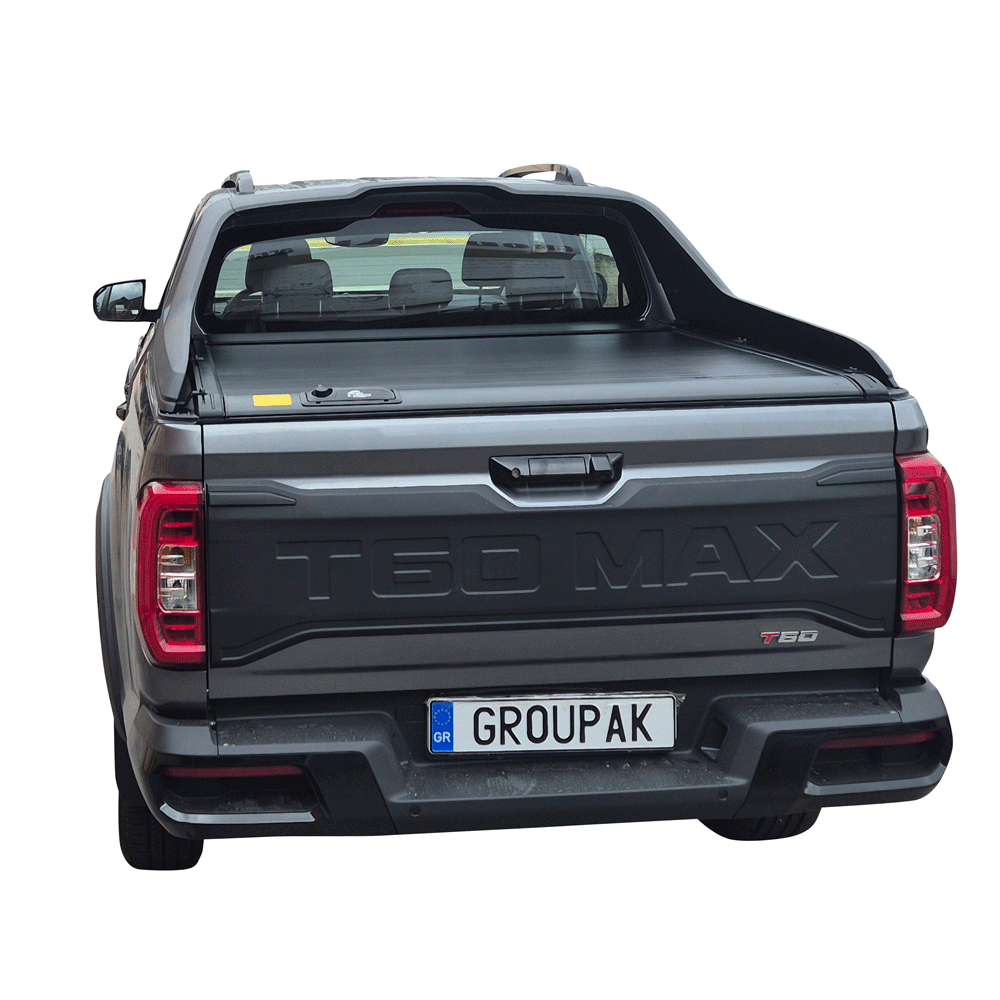 ΚΑΠΑΚΙ ΚΑΡΟΤΣΑΣ ΡΟΛΟ ΑΛΟΥΜΙΝΙΟΥ ΜΕ ΕΙΔΙΚΟΥΣ ΑΝΤΑΠΤΟΡΕΣ ΑΠΟ ΑΛΟΥΜΙΝΙΟ ΓΙΑ ΤΟ ΕΡΓΟΣΤΑΣΙΑΚΟ ROLL-BAR ΤΗΣ MAXUS