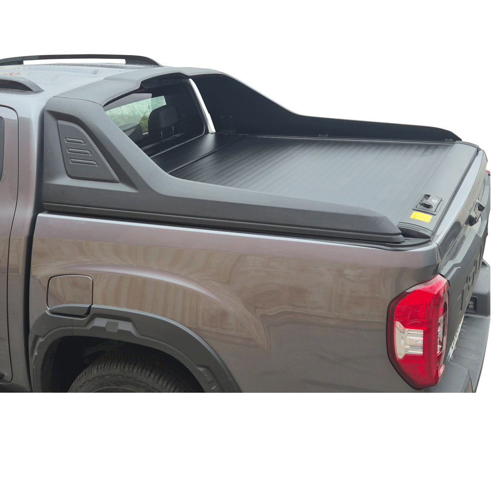 ΚΑΠΑΚΙ ΚΑΡΟΤΣΑΣ ΡΟΛΟ ΑΛΟΥΜΙΝΙΟΥ ΜΕ ΕΙΔΙΚΟΥΣ ΑΝΤΑΠΤΟΡΕΣ ΑΠΟ ΑΛΟΥΜΙΝΙΟ ΓΙΑ ΤΟ ΕΡΓΟΣΤΑΣΙΑΚΟ ROLL-BAR ΤΗΣ MAXUS