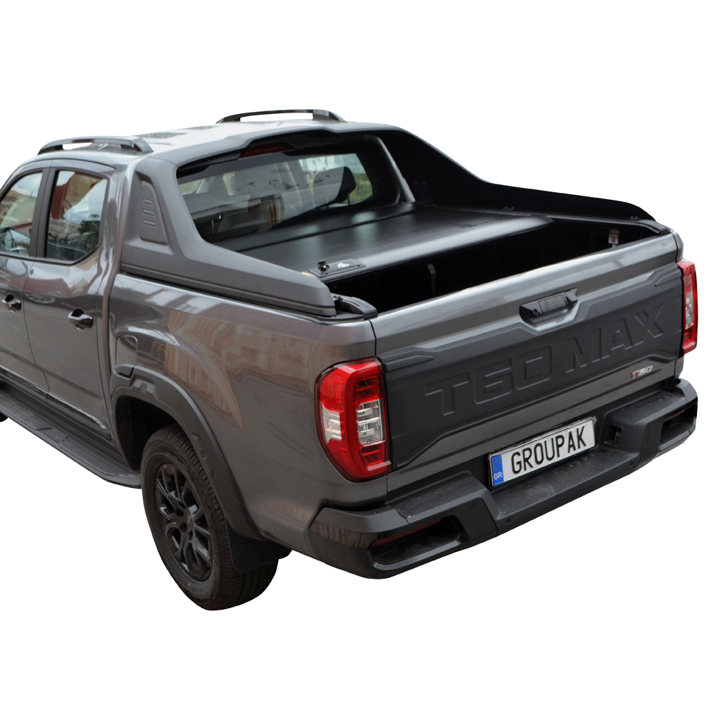 ΚΑΠΑΚΙ ΚΑΡΟΤΣΑΣ ΡΟΛΟ ΑΛΟΥΜΙΝΙΟΥ ΜΕ ΕΙΔΙΚΟΥΣ ΑΝΤΑΠΤΟΡΕΣ ΑΠΟ ΑΛΟΥΜΙΝΙΟ ΓΙΑ ΤΟ ΕΡΓΟΣΤΑΣΙΑΚΟ ROLL-BAR ΤΗΣ MAXUS