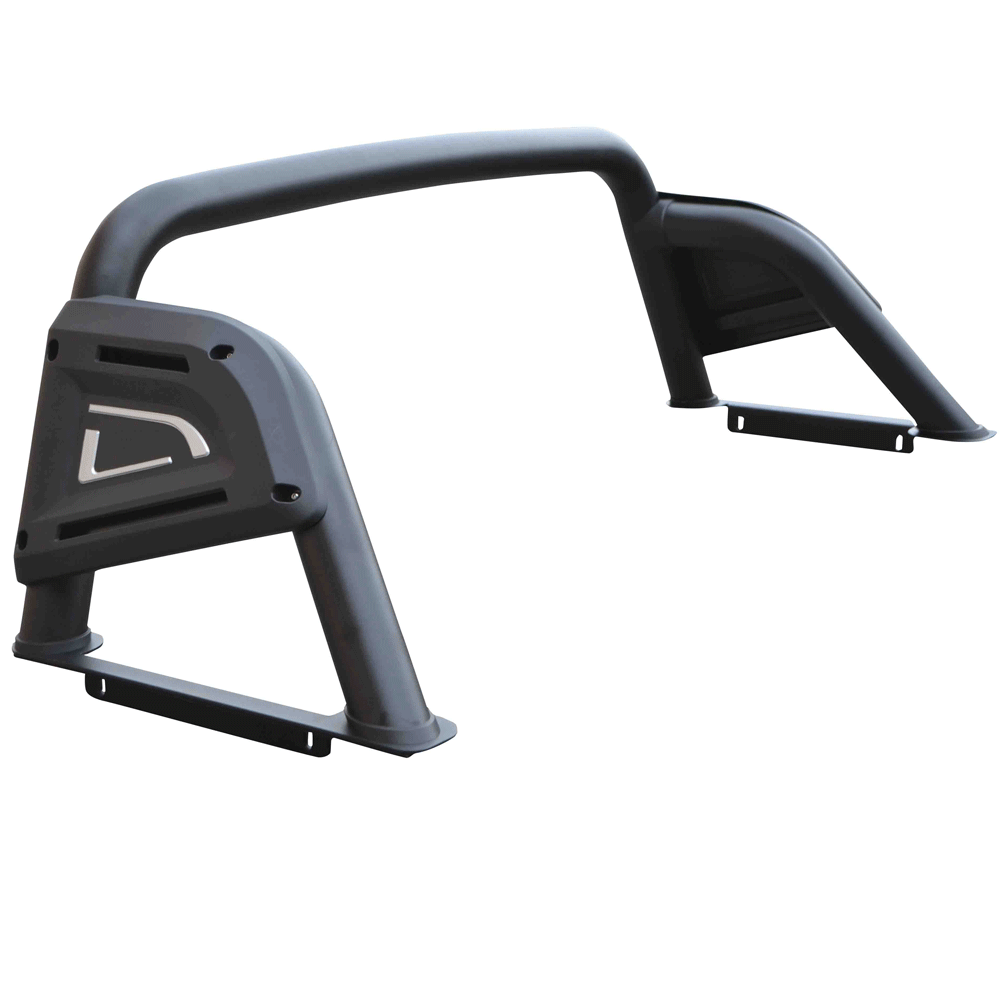 ROLL-BAR BLACK-INOX RB 4050BL-INOX FORD RANGER T6 2012+, T7 2017+ & T8 2020+