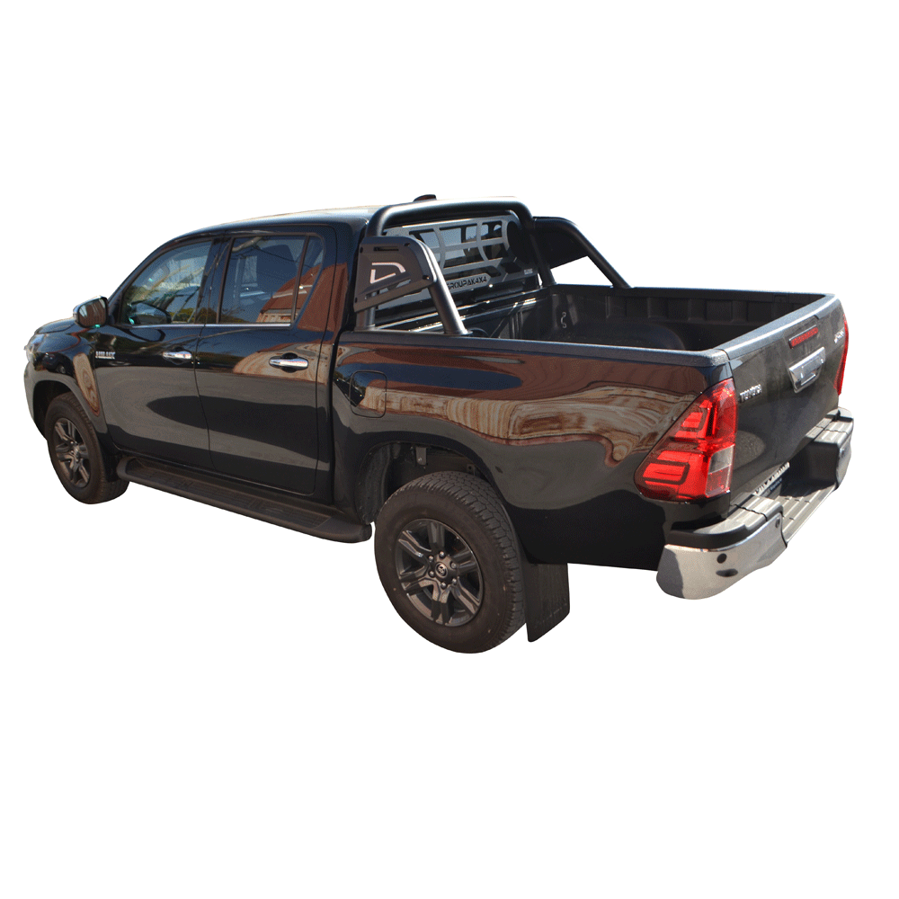 ROLL-BAR BLACK-INOX ME ΑΨΙΔΑ RB 4051BL-INOX TOYOTA HILUX REVO 2016+&HILUX 2021+