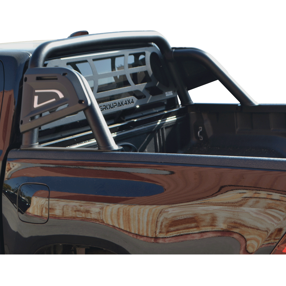 ROLL-BAR BLACK-INOX ME ΑΨΙΔΑ RB 4051BL-INOX TOYOTA HILUX REVO 2016+&HILUX 2021+