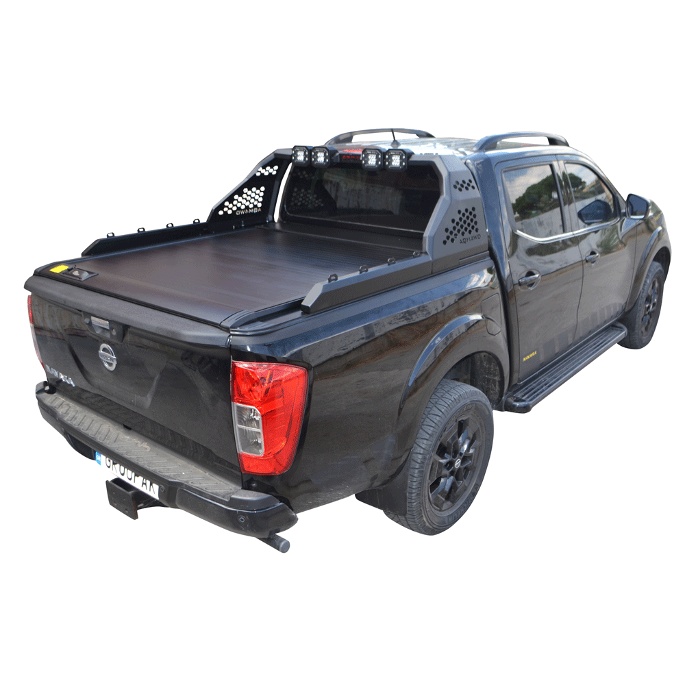 ΚΑΠΑΚΙ ΚΑΡΟΤΣΑΣ ΡΟΛΟ ΑΛΟΥΜΙΝΙΟΥ ΜΕ 4LED ROLL-BAR TEK 2 MAX 9080 ROLL+RB 431LED NISSAN NAVARA D23 NP300 2016+
