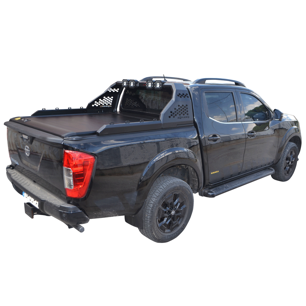 ΚΑΠΑΚΙ ΚΑΡΟΤΣΑΣ ΡΟΛΟ ΑΛΟΥΜΙΝΙΟΥ ΜΕ 4LED ROLL-BAR TEK 2 MAX 9080 ROLL+RB 431LED NISSAN NAVARA D23 NP300 2016+